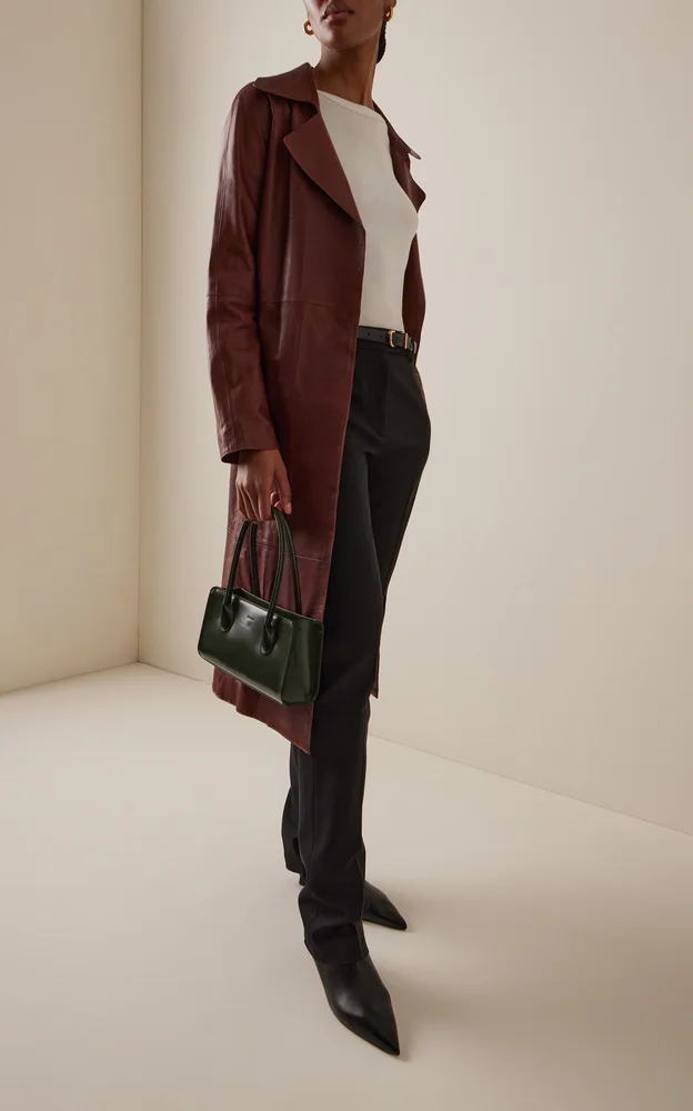 Yava Plonge Vegetal Trench Coat
