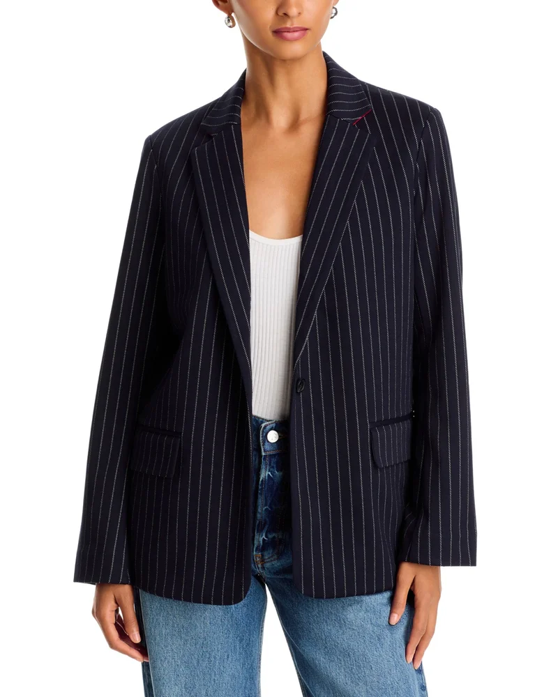 Jessica Ponte Jacquard Blazer