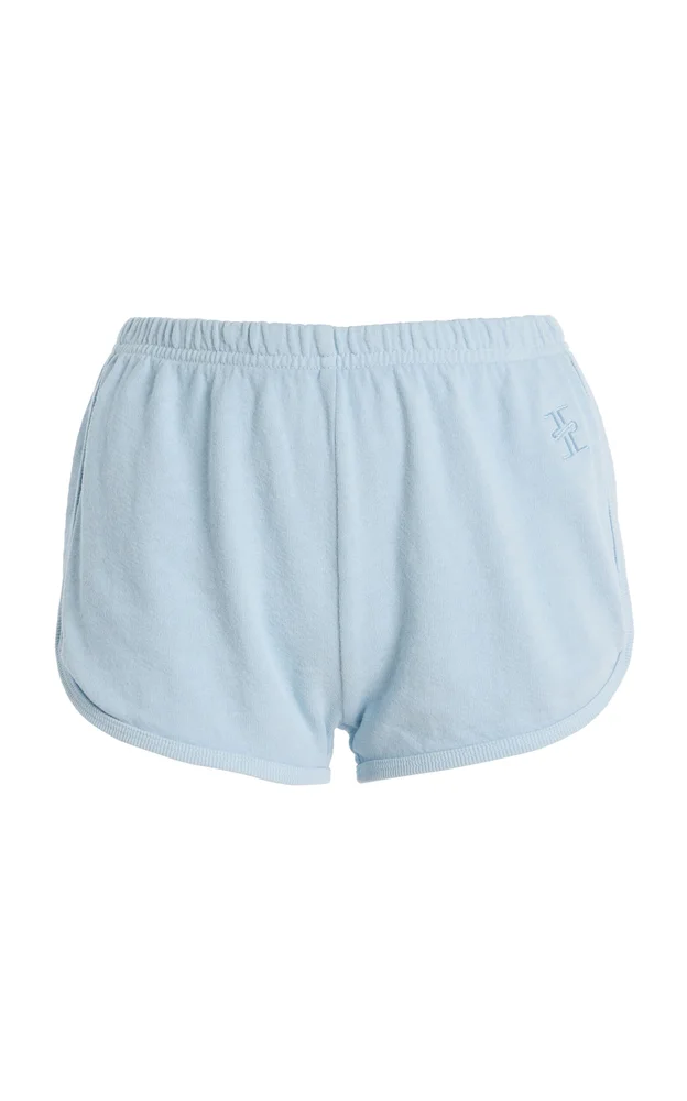 Cotton Mini Track Shorts