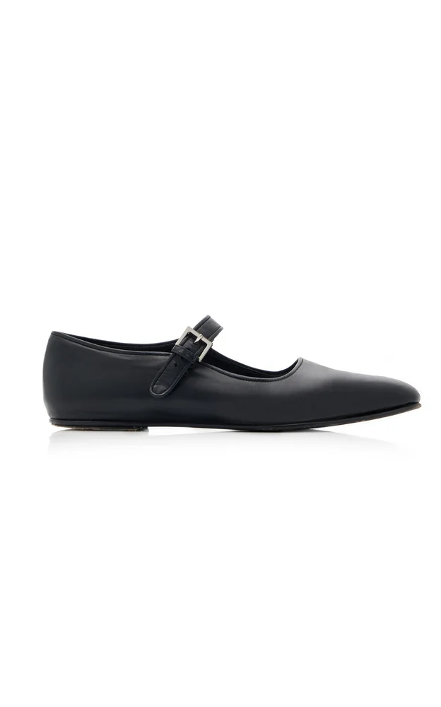 Ava Leather Flats