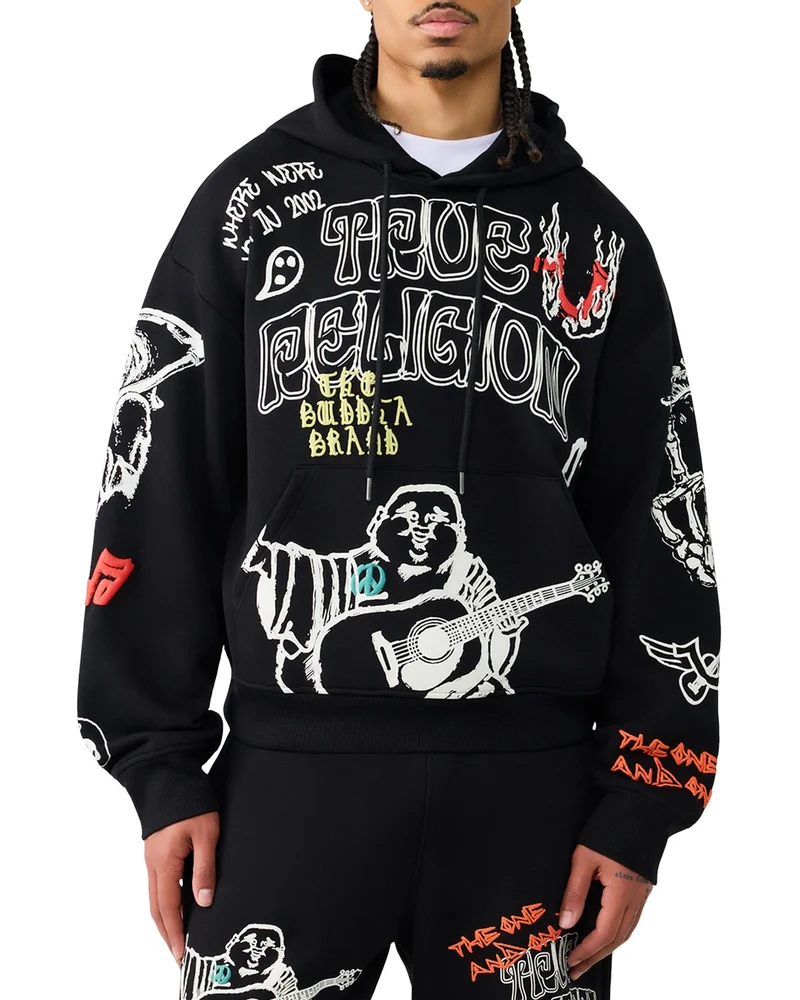 Cinch Logo Graphic Pullover Hoodie