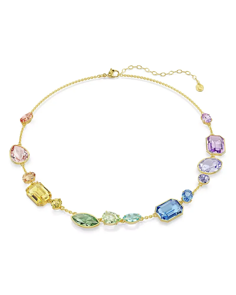 Gema Mixed Crystal Collar Necklace