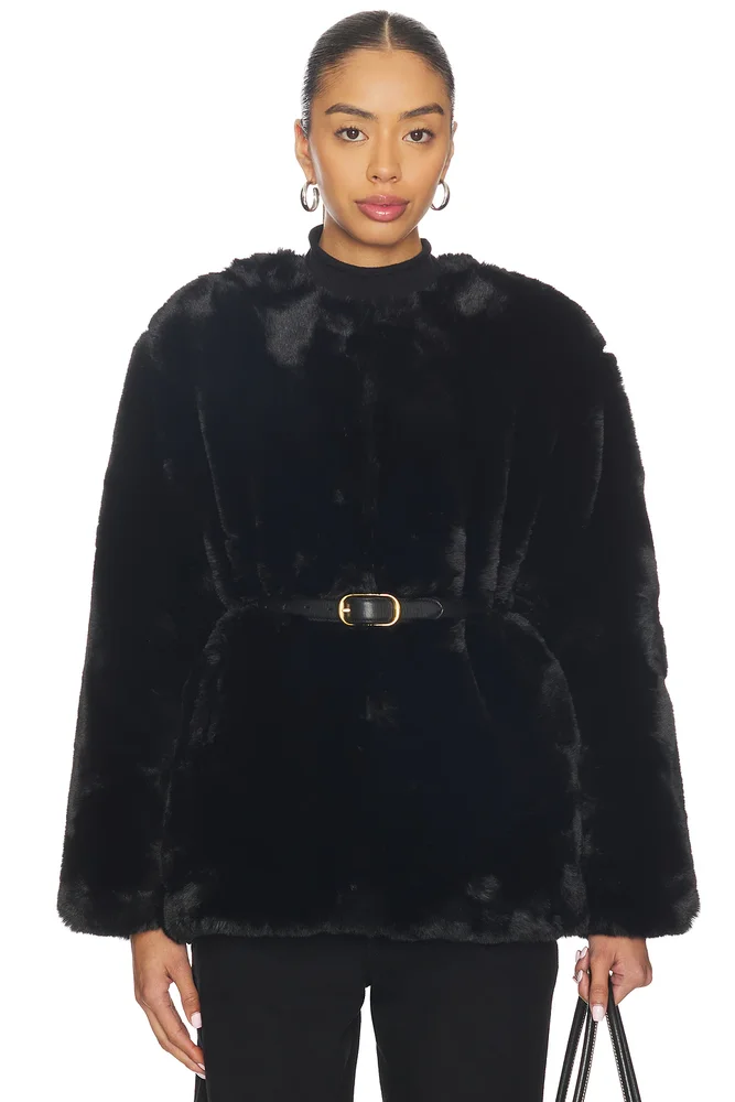 Faux Fur Coat