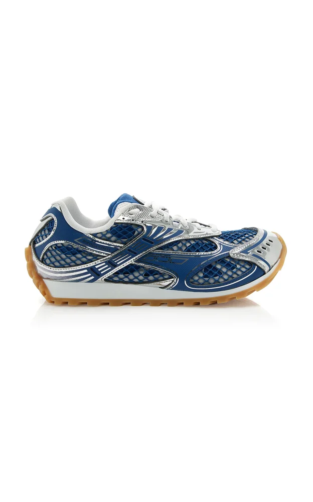 Orbit Metallic Mesh Sneakers
