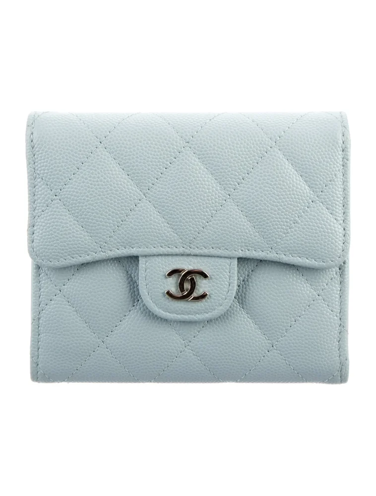 2022 Interlocking CC Logo Compact Wallet