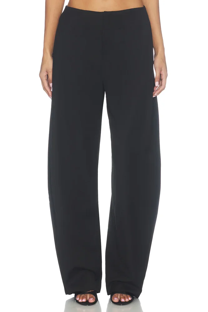 Wool Contoured Balloon Pant
