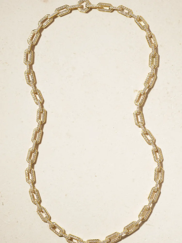 Madison 11mm 18-karat gold necklace