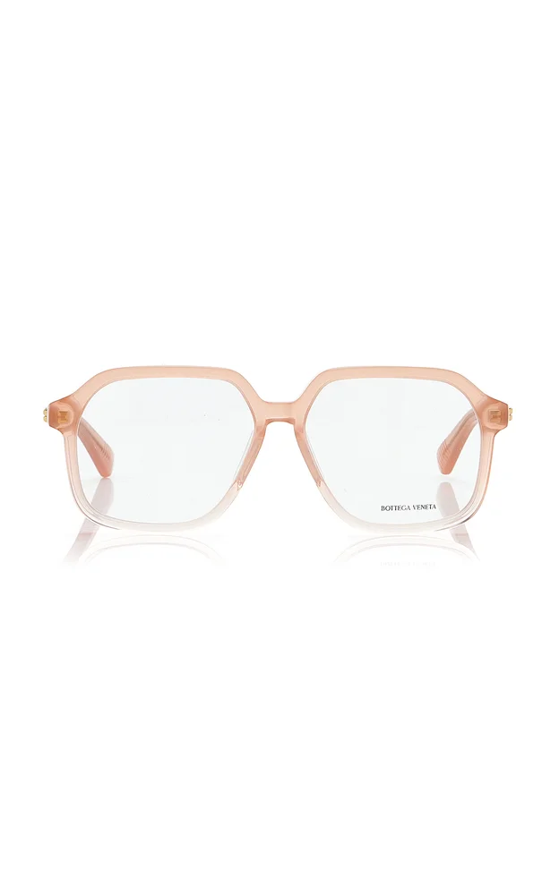 Square-Frame Acetate Glasses