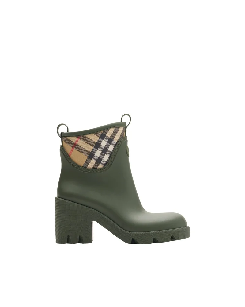 Rubber Marsh Stamp Heeled Low Boots