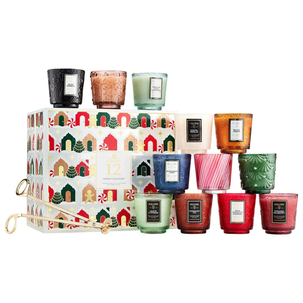 Holiday Advent Calendar Gift Set