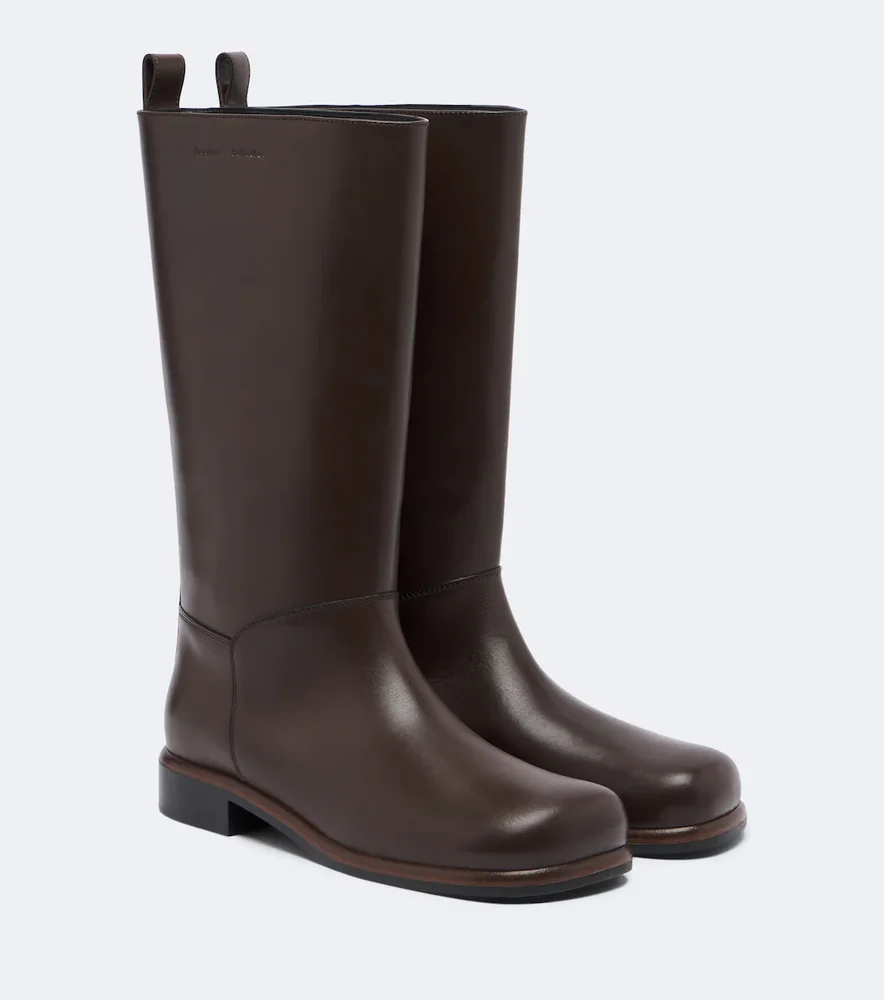 Esme leather knee-high boots