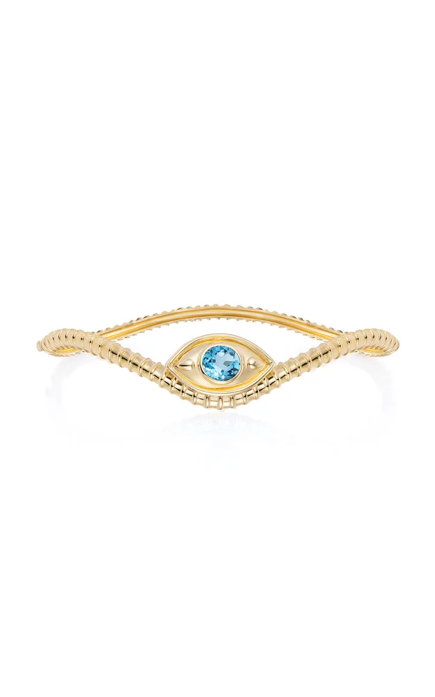 Life In Colour 14K Yellow Gold Bangle