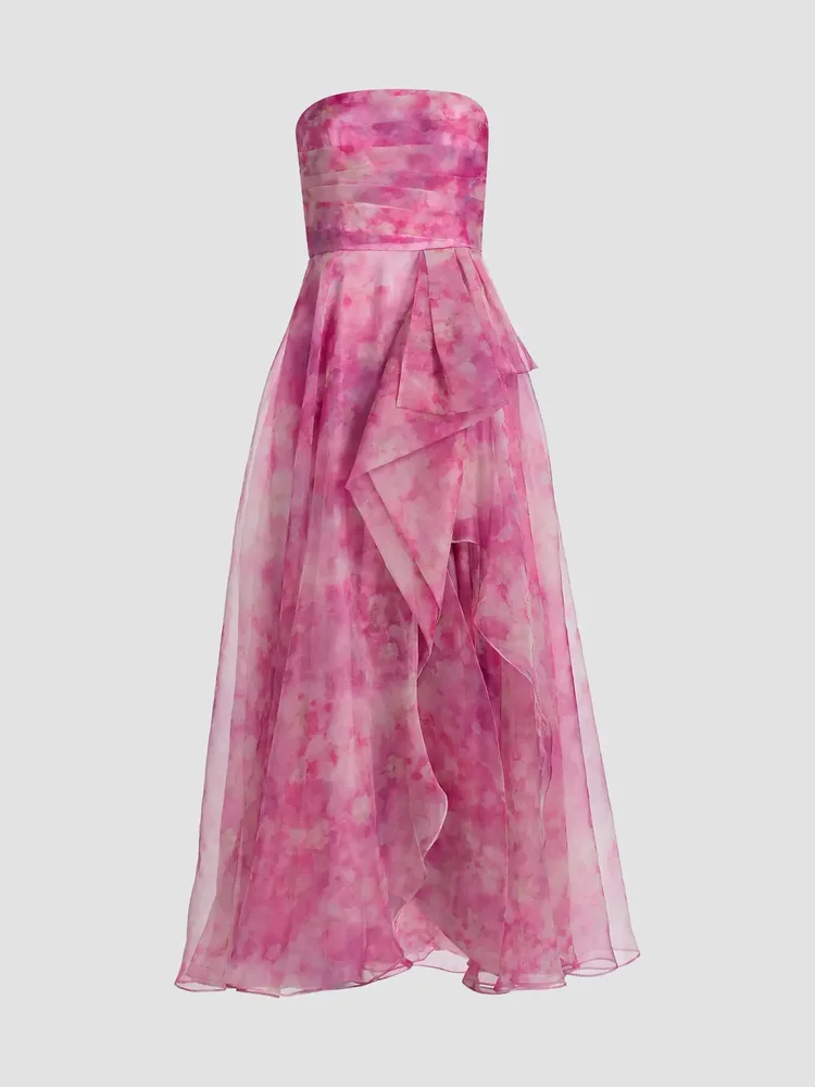 Fahreta Strapless Gown