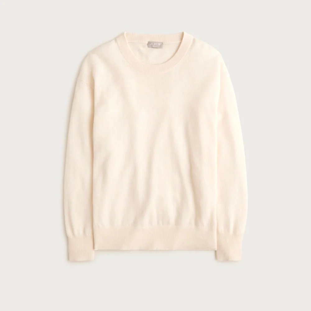 Cashmere classic-fit crewneck sweater