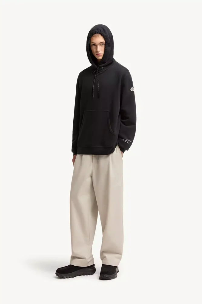 Moncler x Fragment Logo Cotton Hoodie