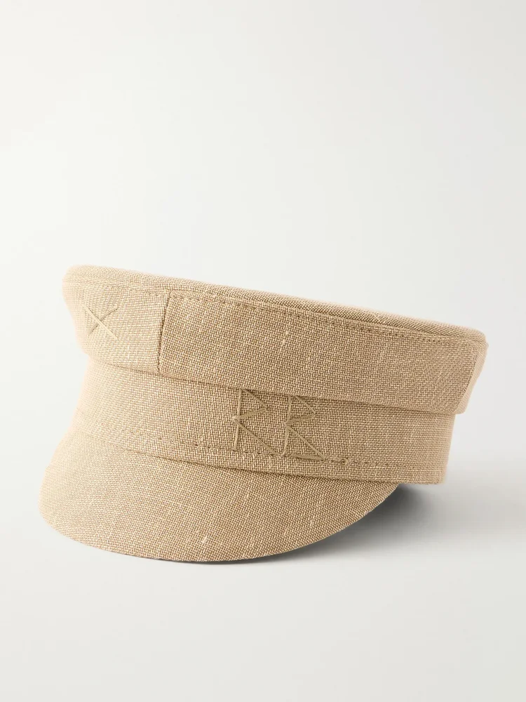 Baker Boy embroidered woven cap