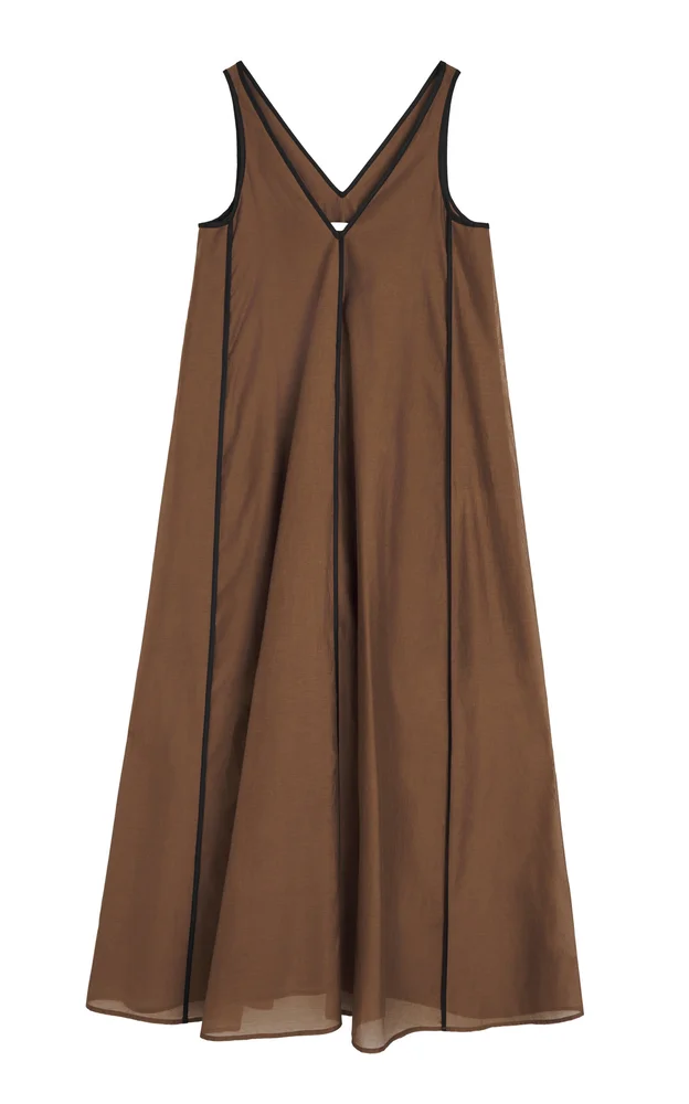 Aures Silk-Cotton Maxi Dress