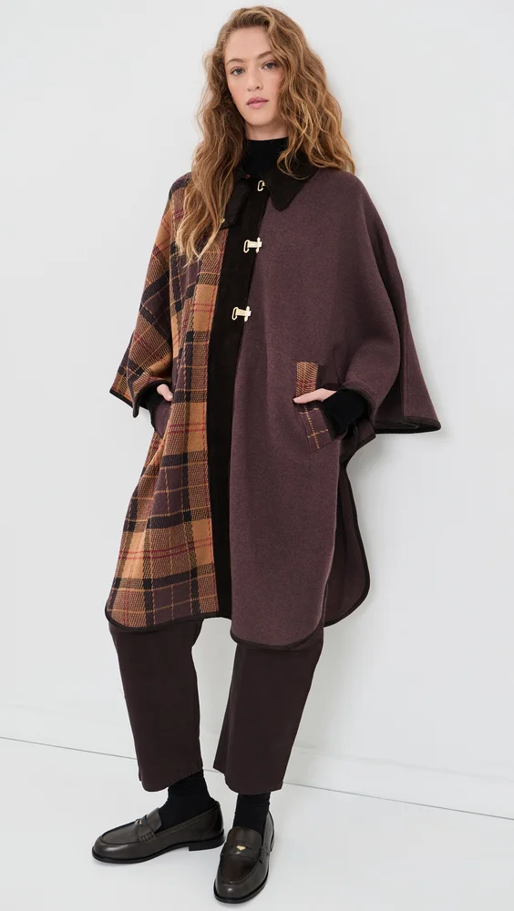 Elva Knitted Cape