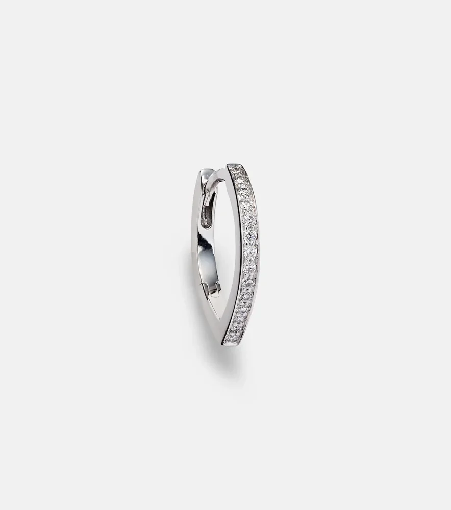 Antifer 18kt white gold earring with diamonds