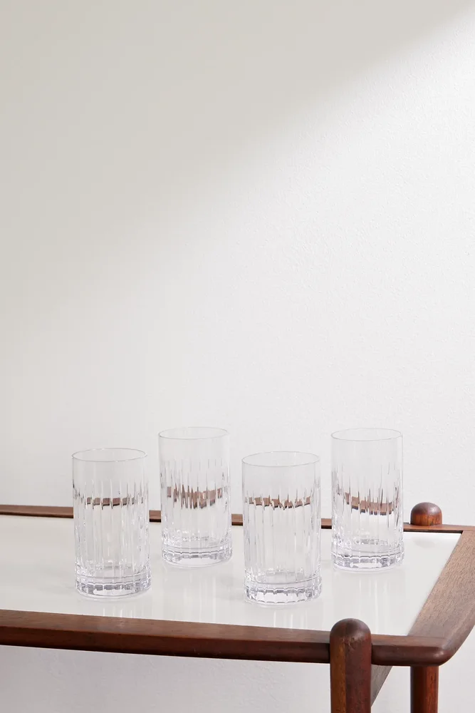 Roebling Set of Four Highball Glasses