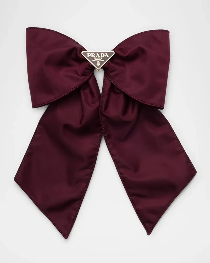 Triangle Re-Nylon Hair Bow