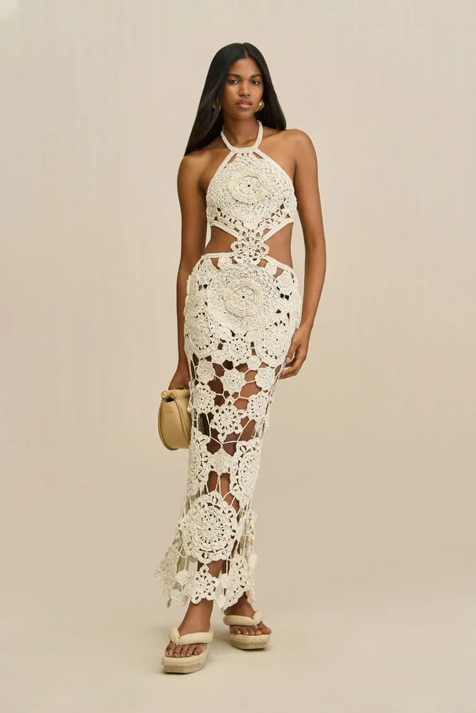 Accalia Crochet Gown