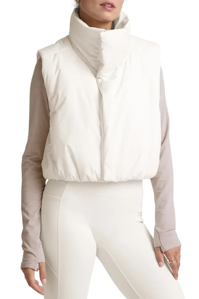 Warm-Up Water Repellent Puffer Vest