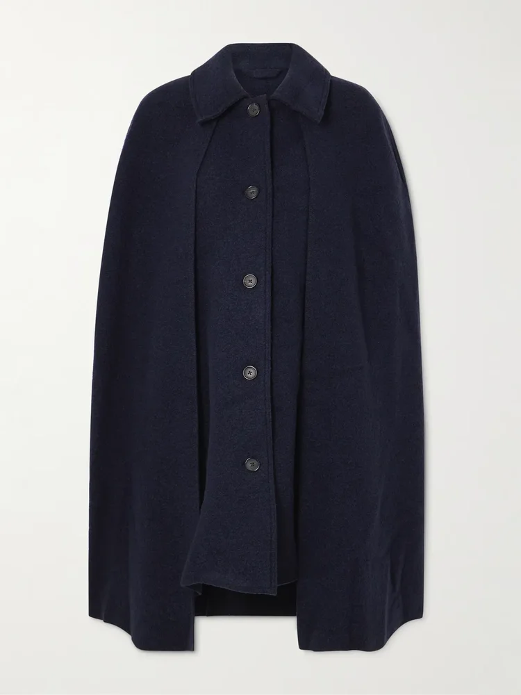 Wool-felt coat