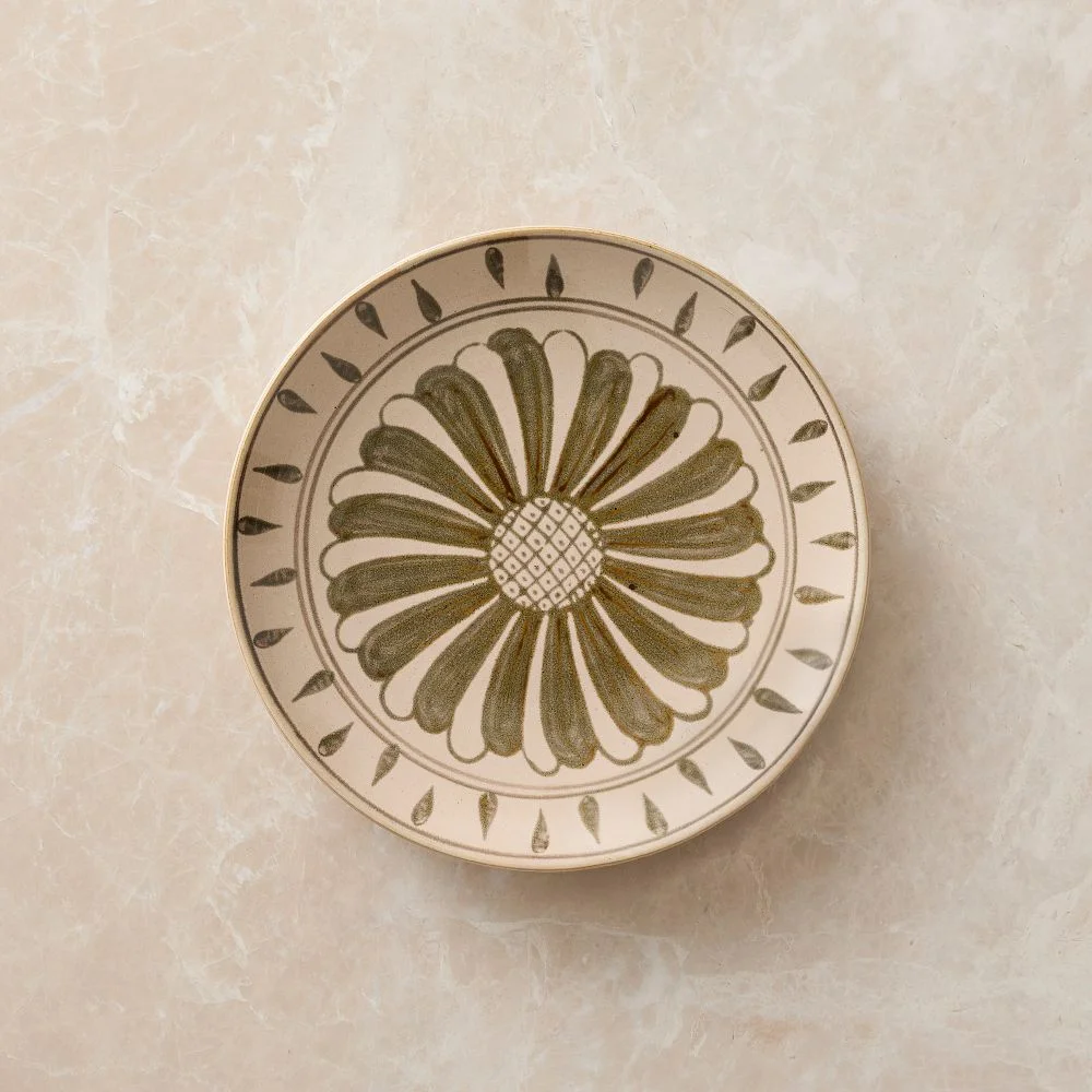 Painted Salad Plate Sets