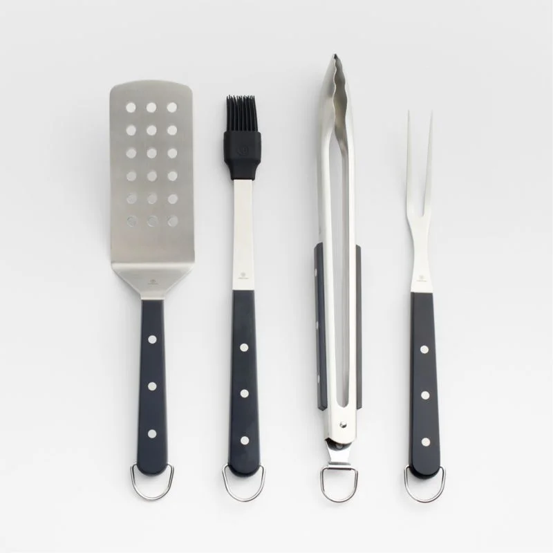 4-Piece Barbecue Tool Set