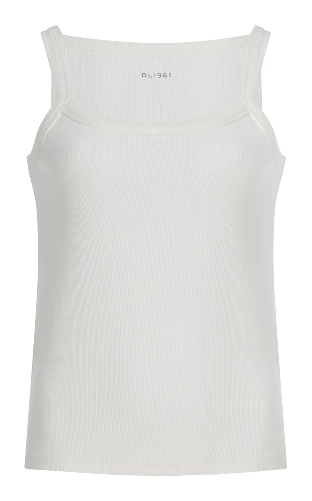 Ribbed Cotton Tank