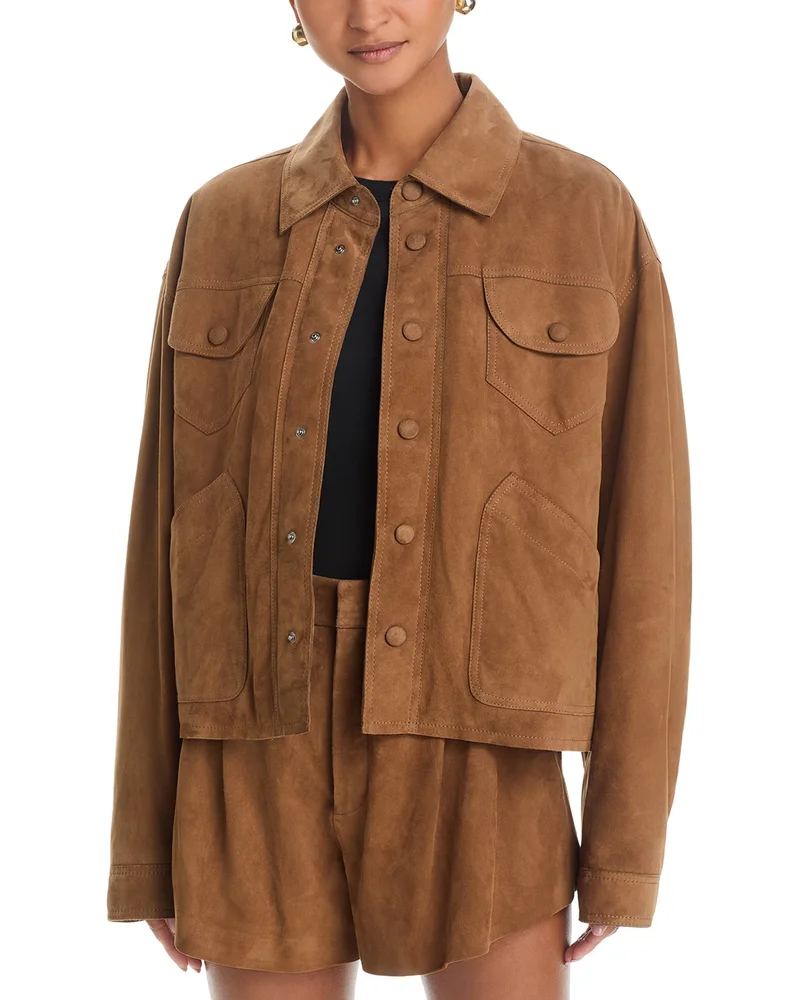 The Suede Utility Jacket