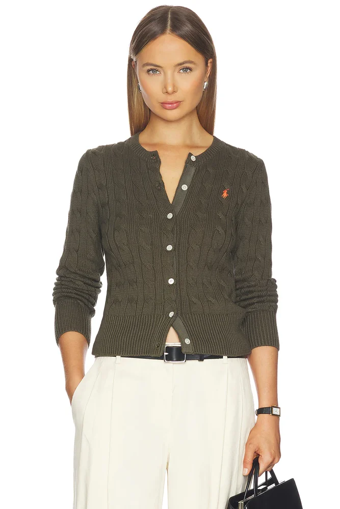 Cotton Long Sleeve Cardigan