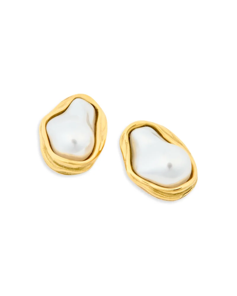 Orga Imitation Pearl Earrings - Exclusive