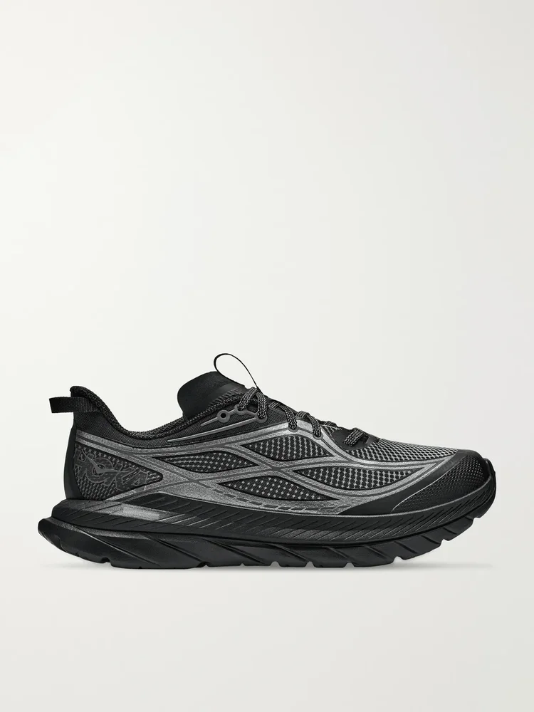 Mach Remastered Aura Rubber-Trimmed Mesh Running Sneakers