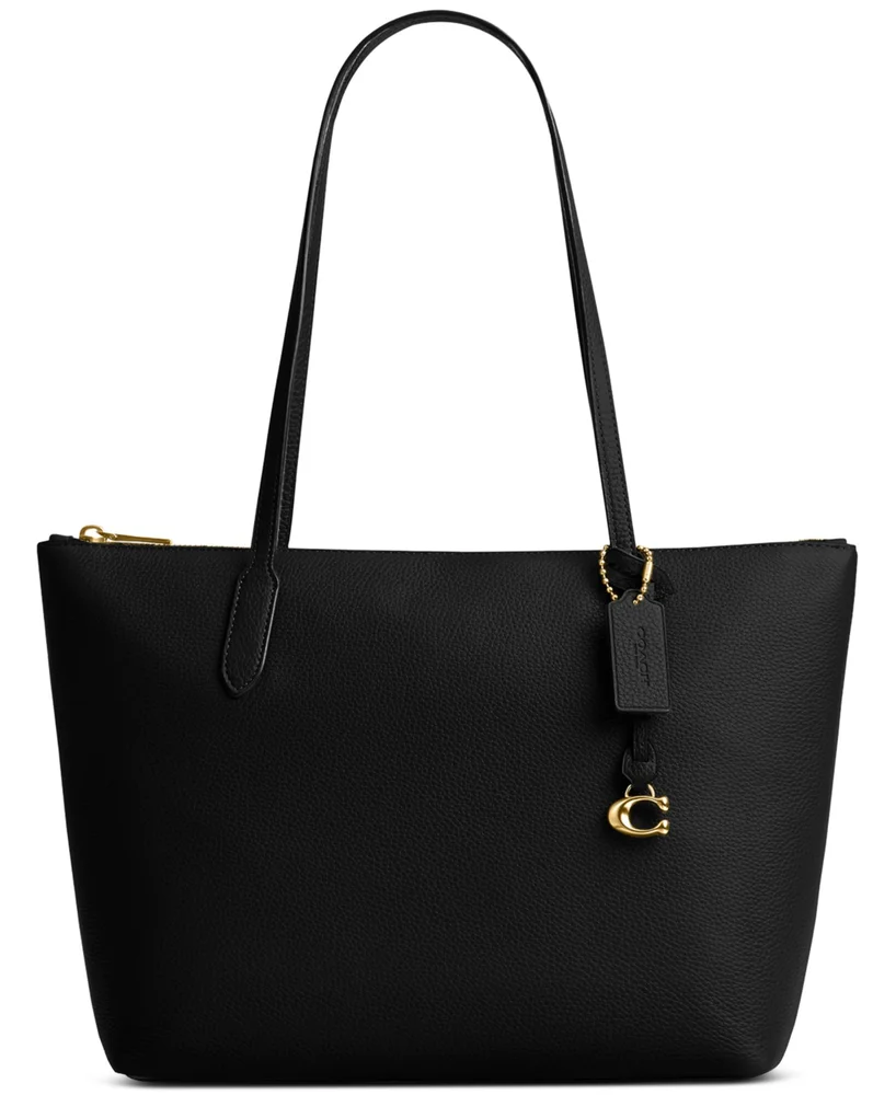 Bella Small Pebble Leather Tote Bag