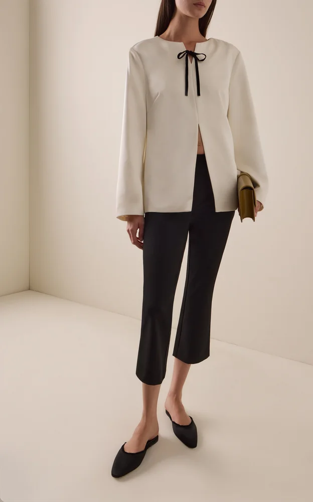 Exclusive Capri Stretch Twill Trousers