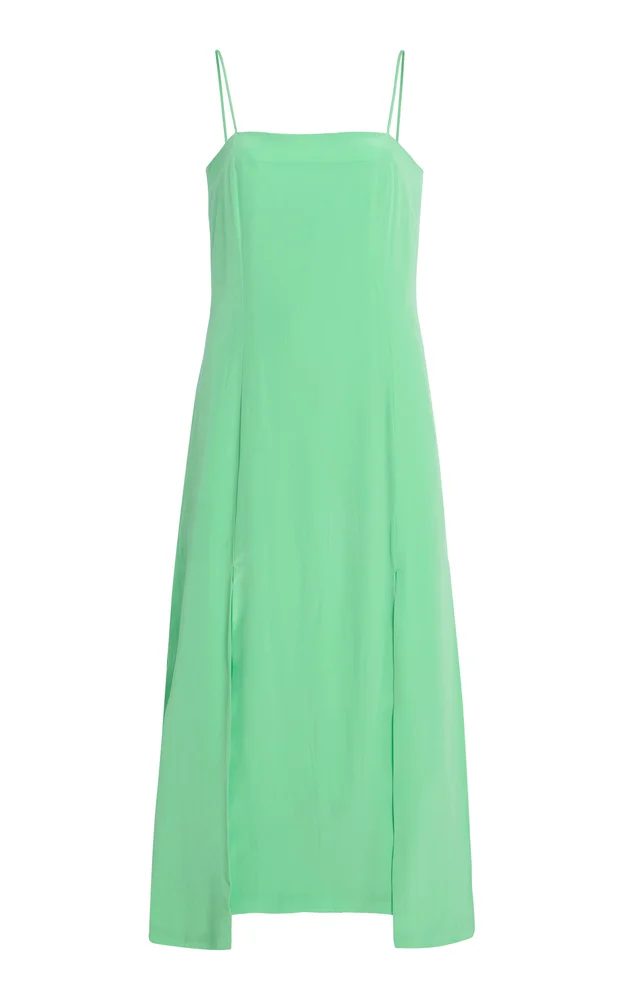Exclusive Theodora Silk Slip Dress