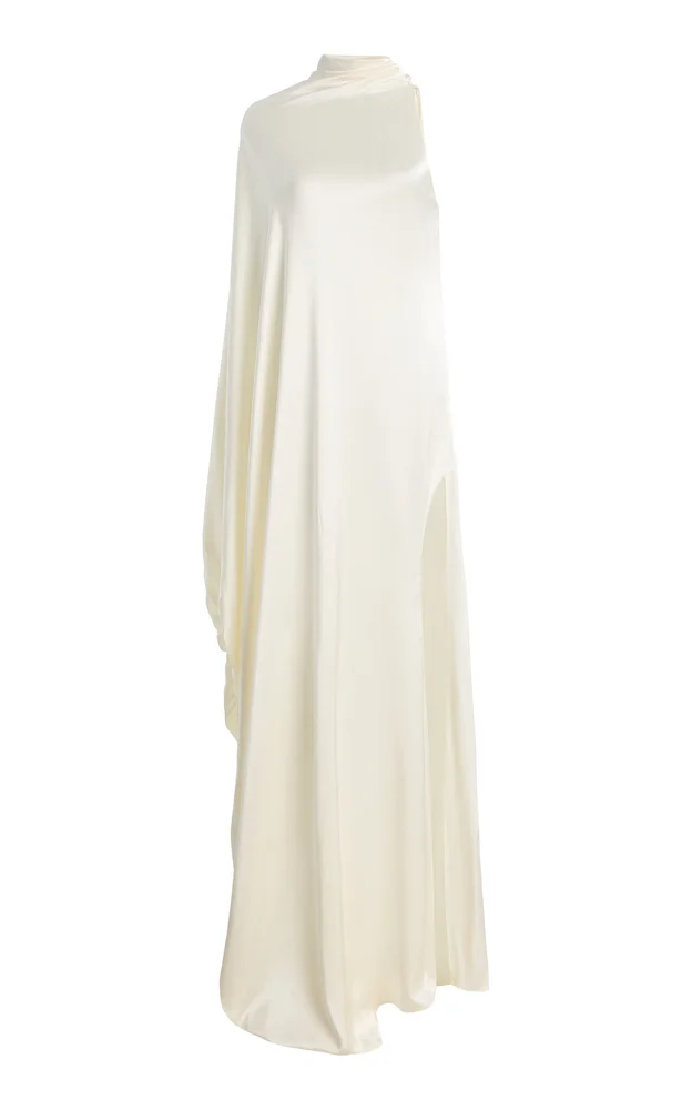 Alice Ruffled Silk Maxi Dress