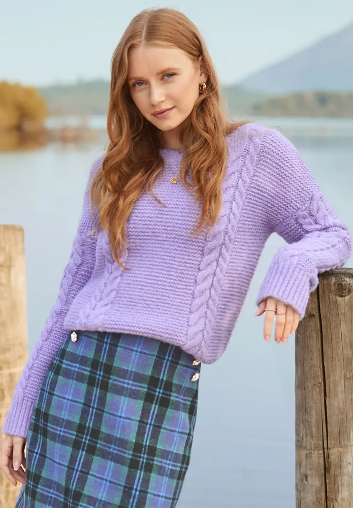 Chunky Cable Pullover
