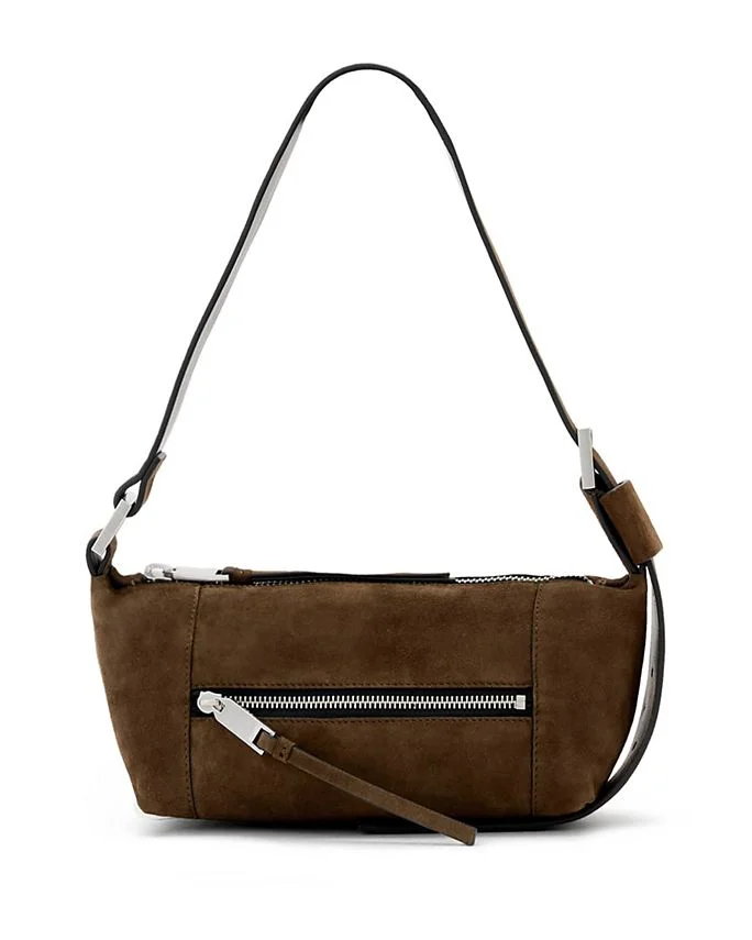 Vega Mini Suede Shoulder Bag