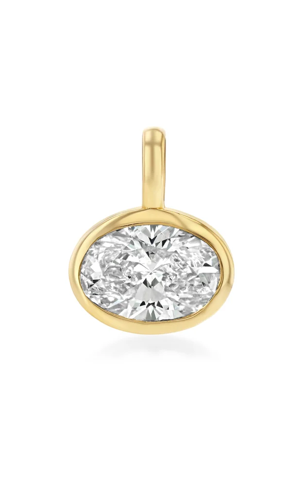 Oval Real Fine Signature Bezel Drop