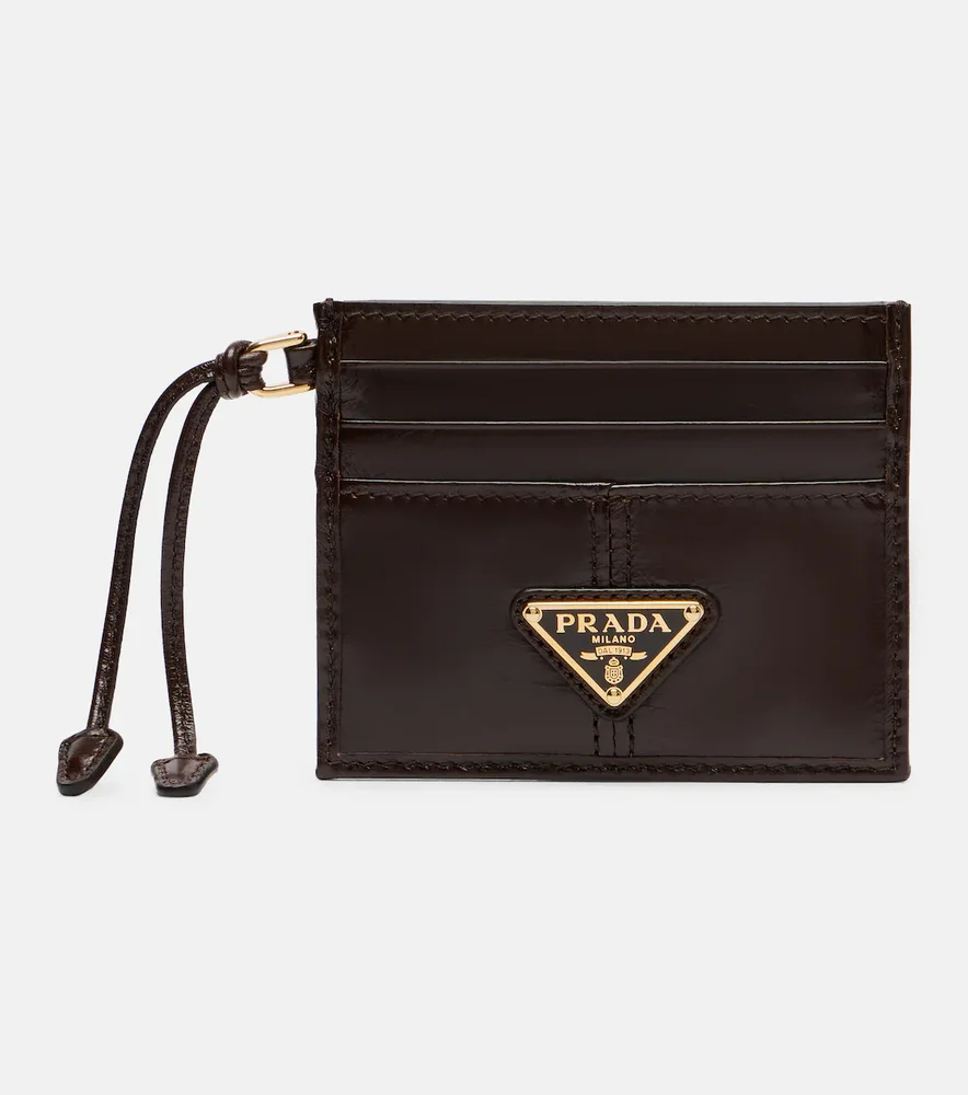 Leather card holder