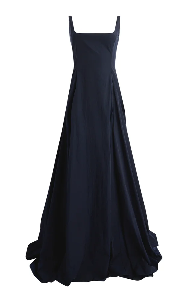 Jettson Scoop-Neck Parachute Gown