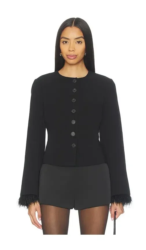 marianna eirah jacket - black