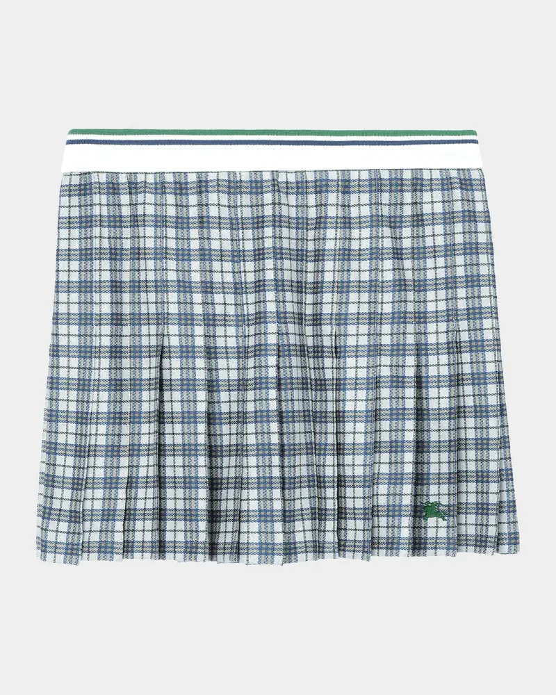 Daria Check Pleated Mini Tennis Skirt