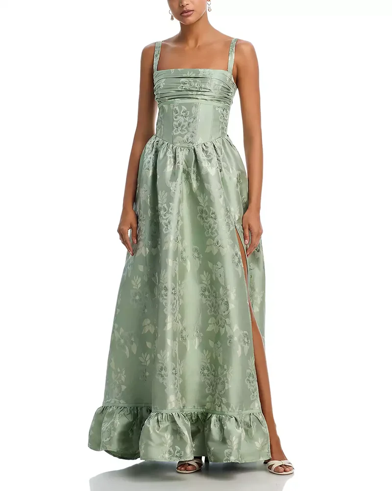 Ava Square Neck Dress