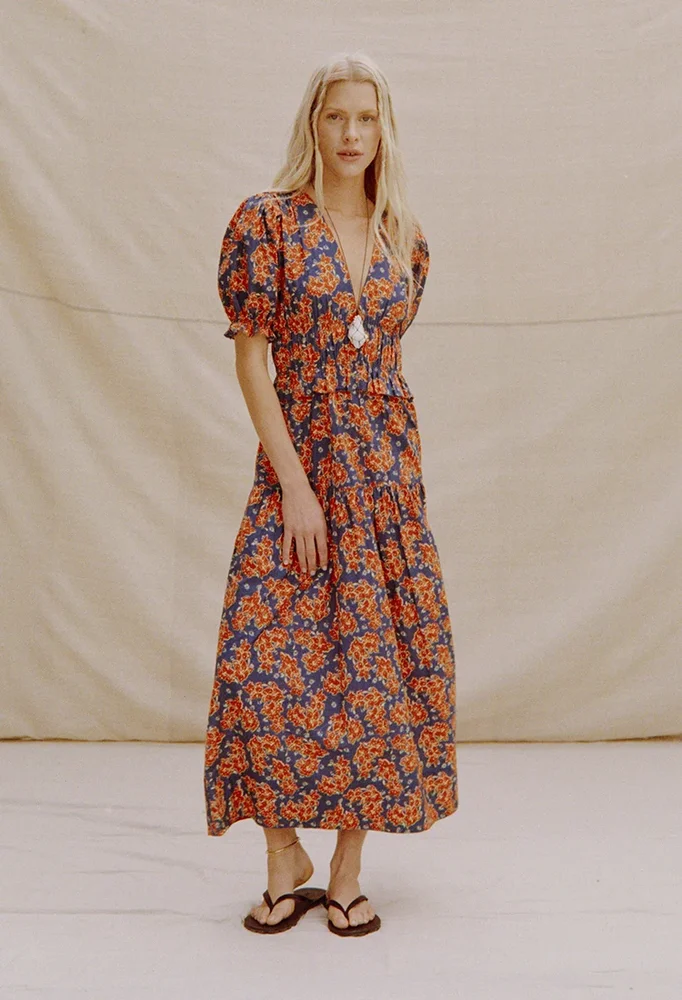 Danela Surf Cotton Shirting Dress