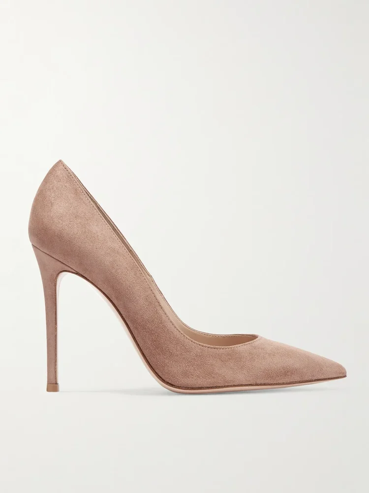 Gianvito 105 suede pumps