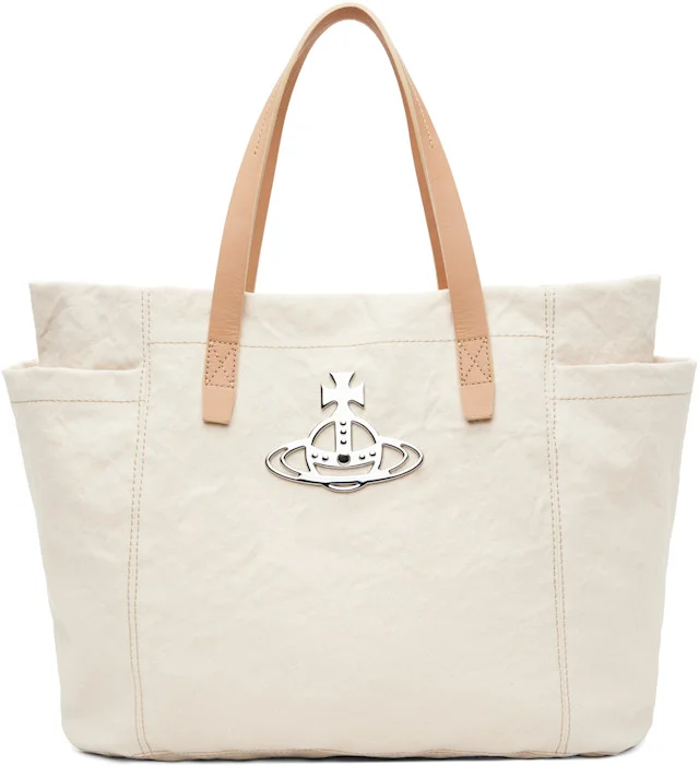 Vivienne Westwood - Beige Henry Medium Tote